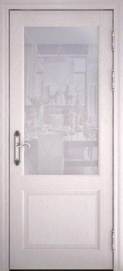 Межкомнатная дверь Омис ПГ 'Классика' (белая)