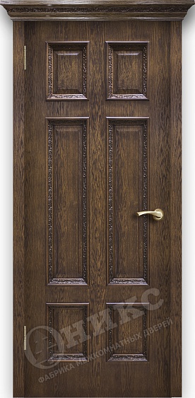 Межкомнатная дверь Новый Стиль 'Нора' (венге)