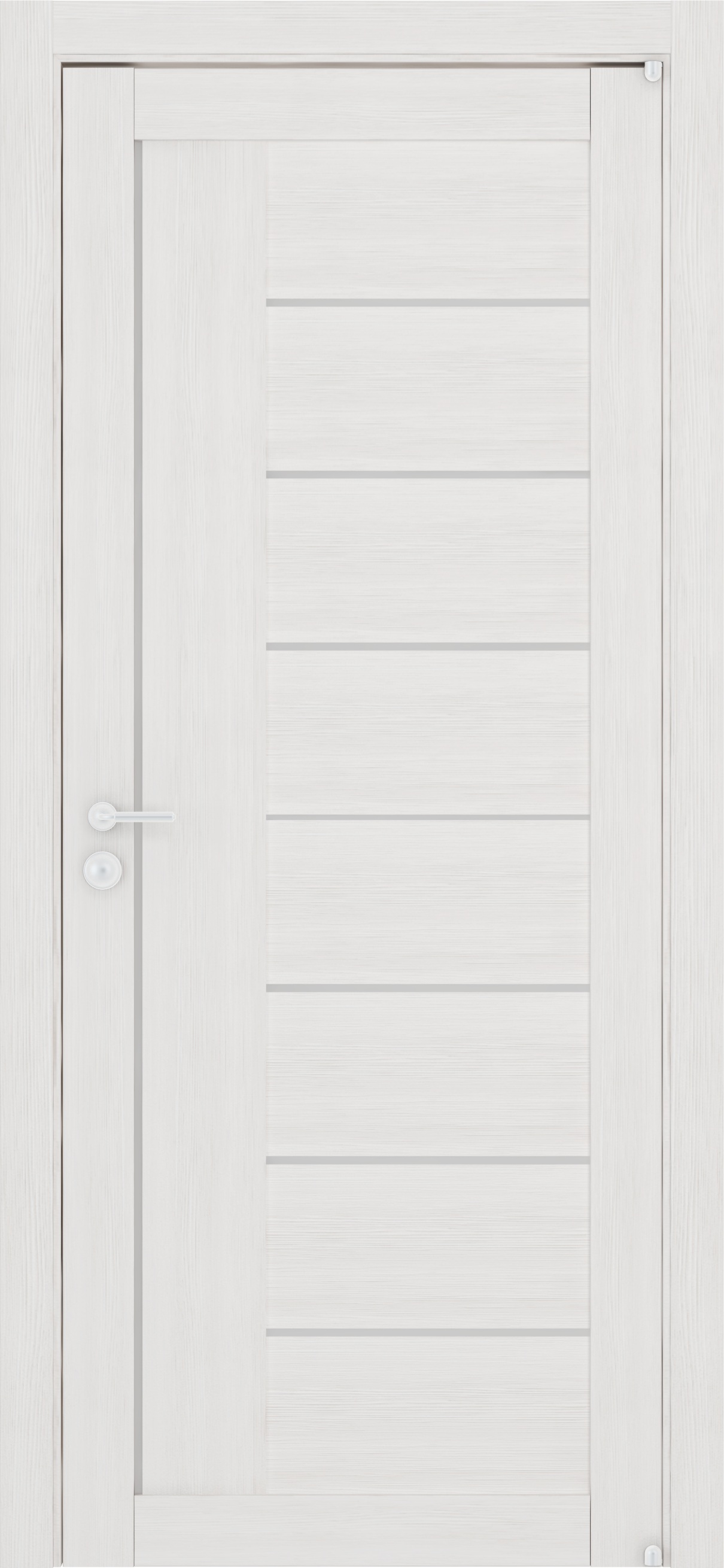 Межкомнатная дверь Папа Карло 'ML 00F' (ясень белый)