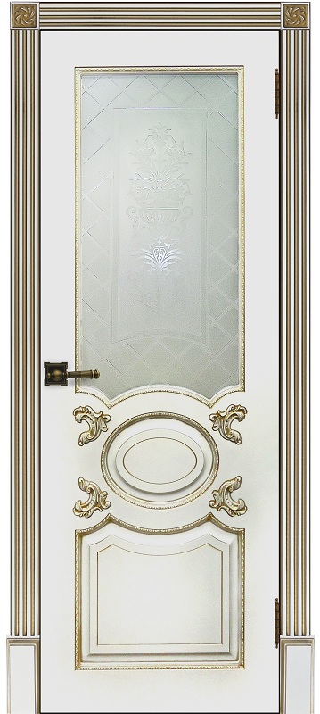 Межкомнатная дверь Омис Cortex 'Deco 06' (дуб wenge)