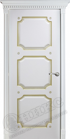 Межкомнатная дверь Омис Cortex 'Deco 01' (дуб bianco)